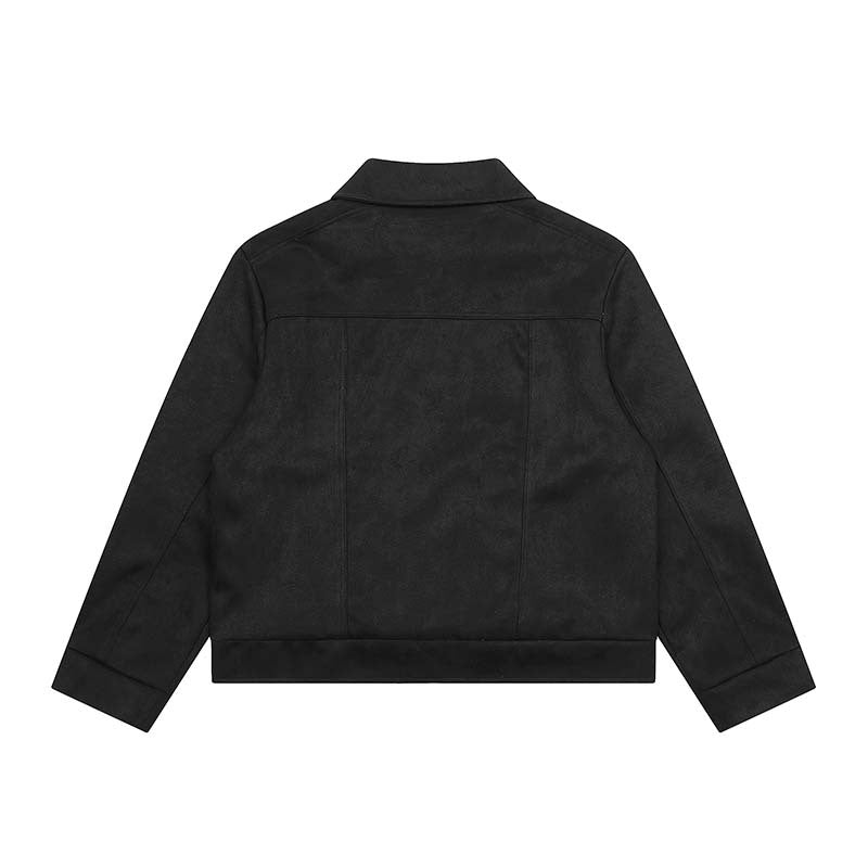 American Vintage Street Lapel Jacket Men Trendy Brands Loose Autumn New Tops