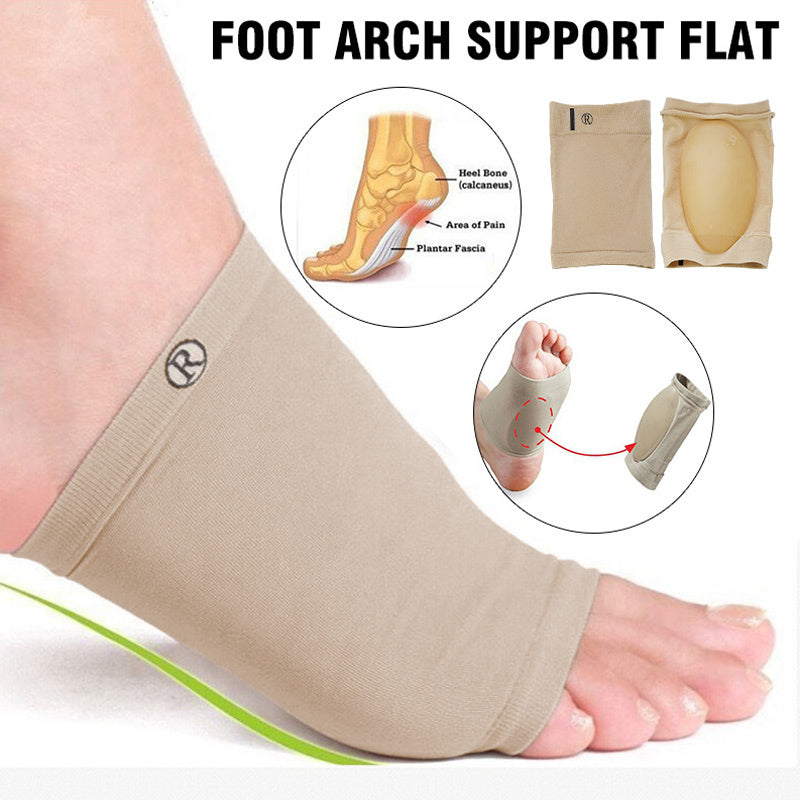 Elastic Bandage Flat Foot Massage Foot Pad For Men And Women