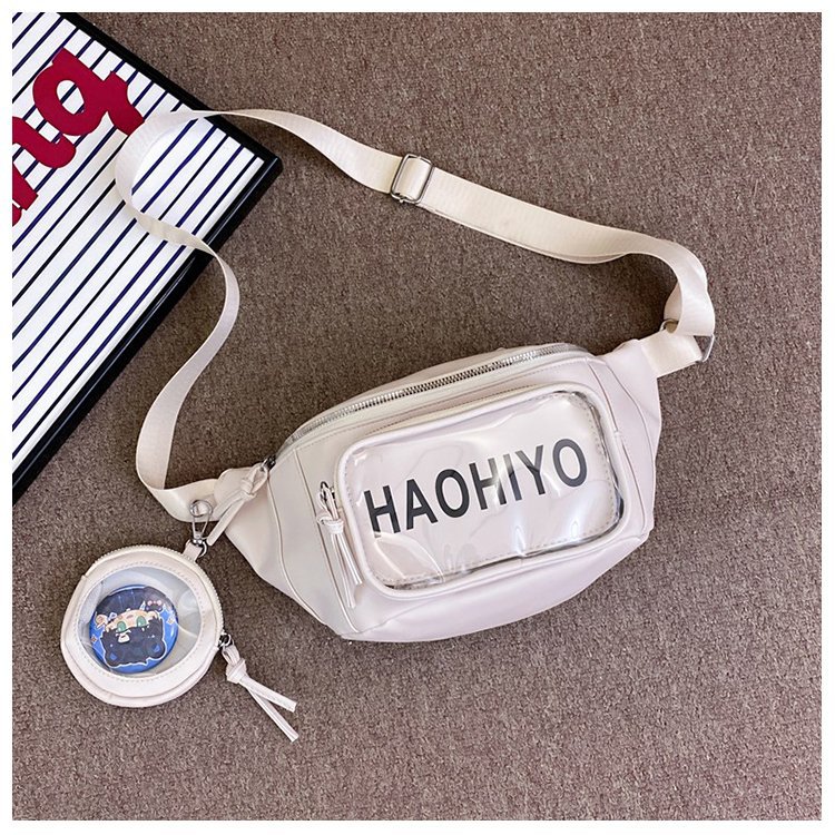 Cute Multi-layer Girl Heart Slanted Chest Bag
