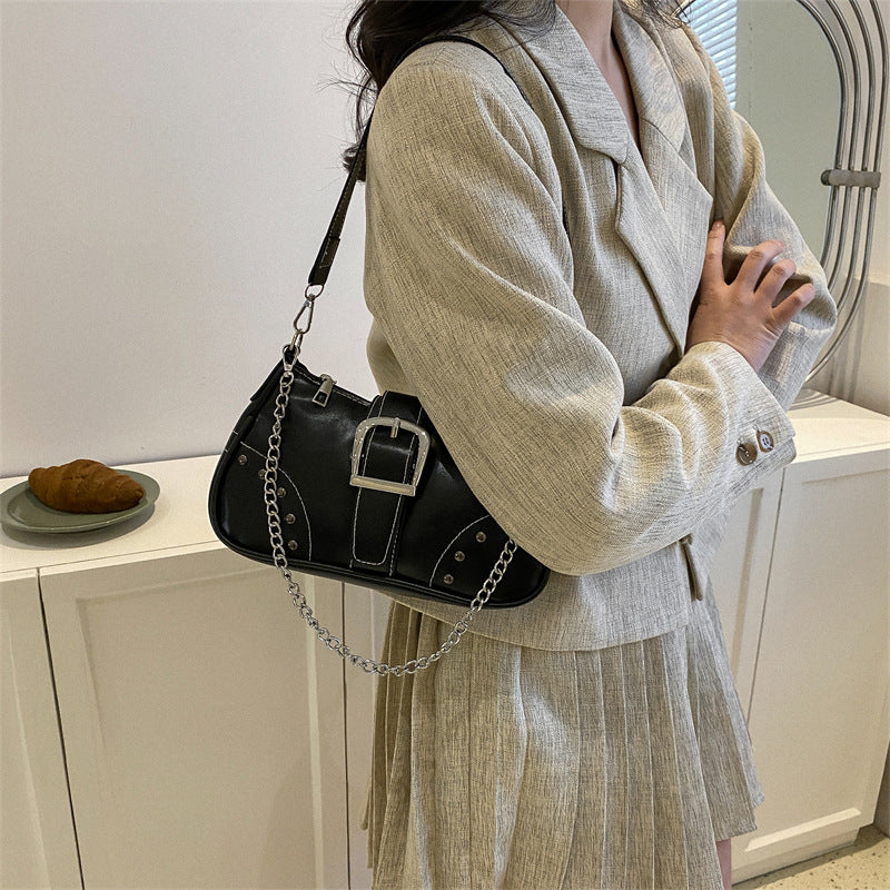 Women's New Fashion Simple Chain Casual Crossbody Bag
