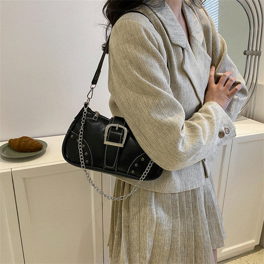 Women's New Fashion Simple Chain Casual Crossbody Bag