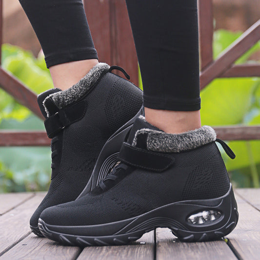Cushion Shock Absorption And Heightening Cotton Shoes
