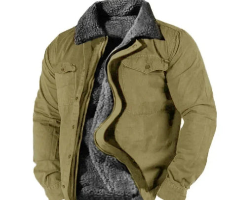 Casual Zipper Loose, Youth Cotton Jacket