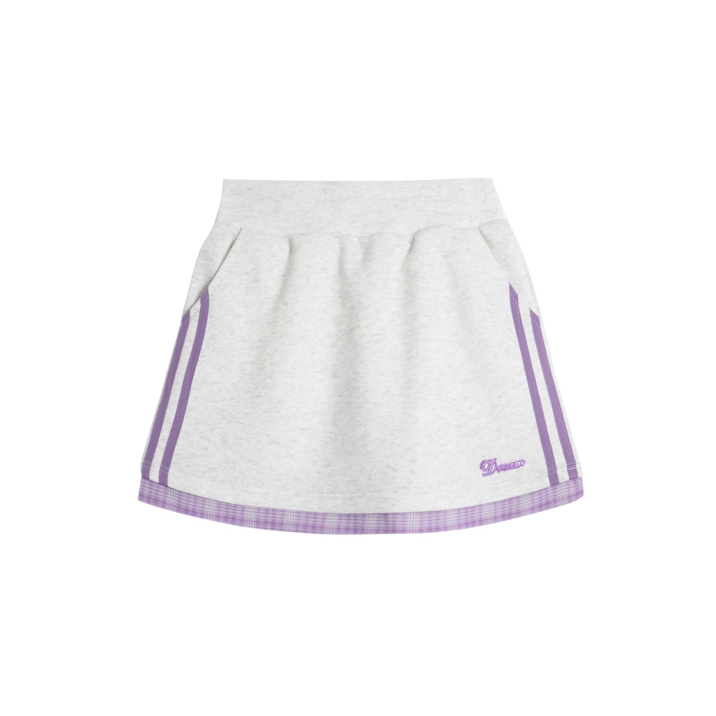 Women's Embroidered Sweater Slimming Short Skirt For Sports Wear