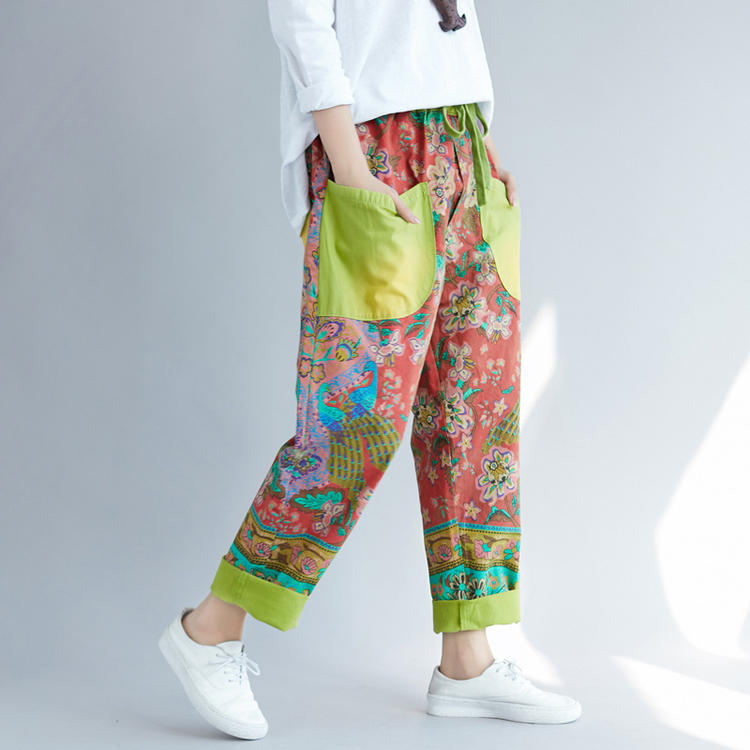 Make Old Color Matching Rope Slacks By Washing