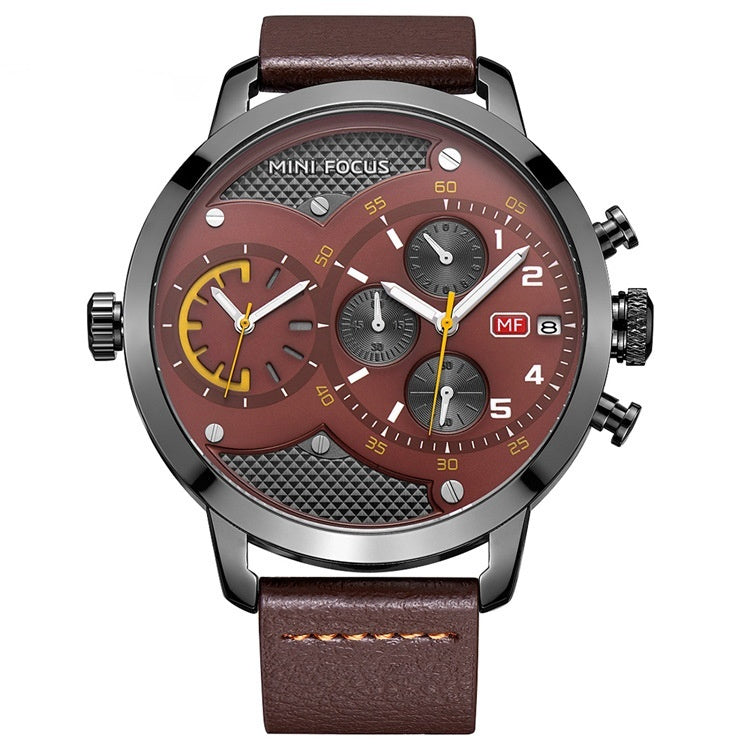 Men's Watch Personality Fashion Calendar Luminous Waterproof Strap