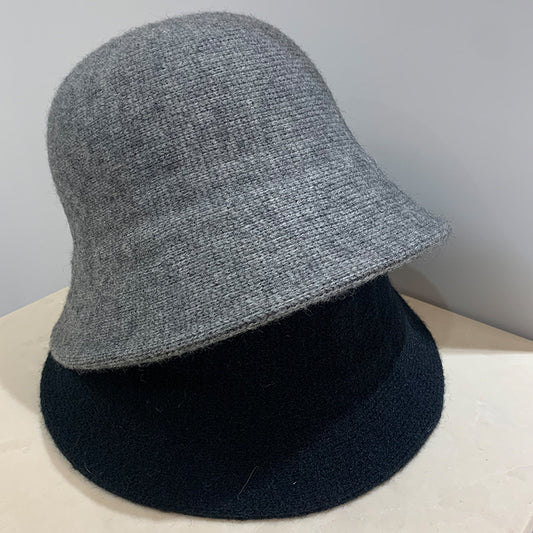 Women's Fashionable And Versatile Wool Knitted Fisherman's Hat