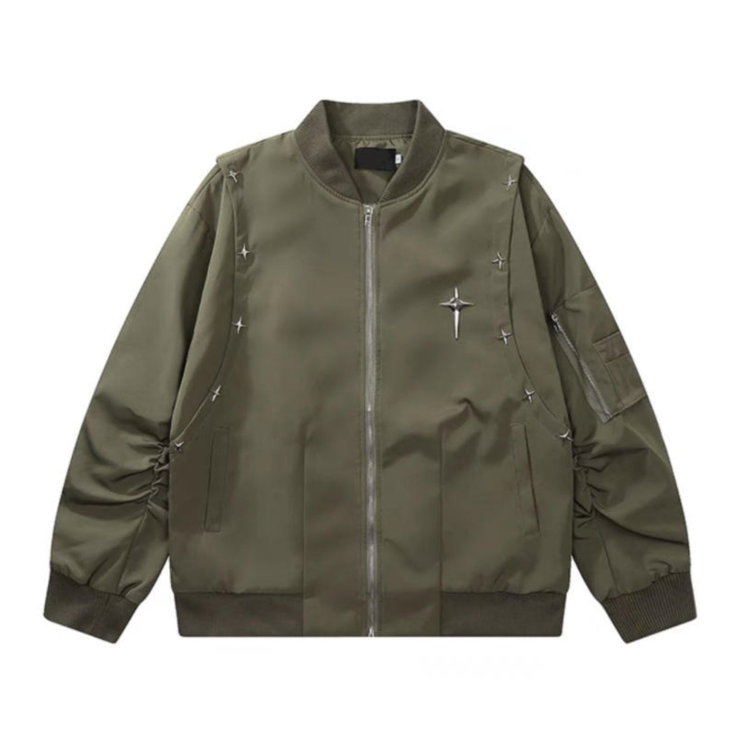 American Retro Street Metal Pilot Jacket