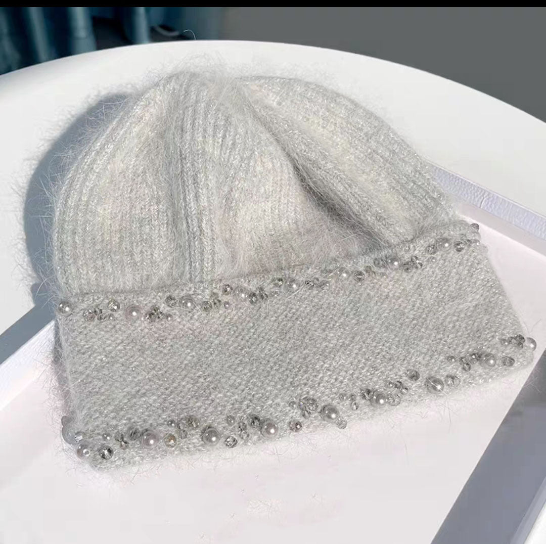 Women's Winter Blended Warm Knitting Wool Hat