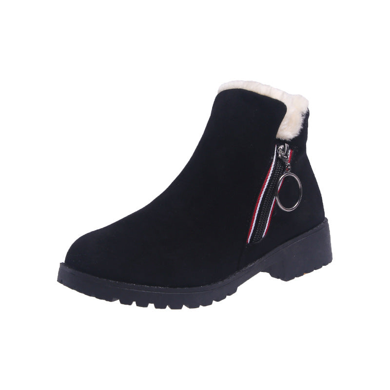 New Martin Women's British Style Warm Cotton Short Boots