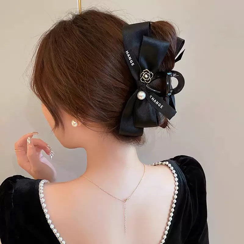 Black Hairpin Large Shark Clip Hair Accessories