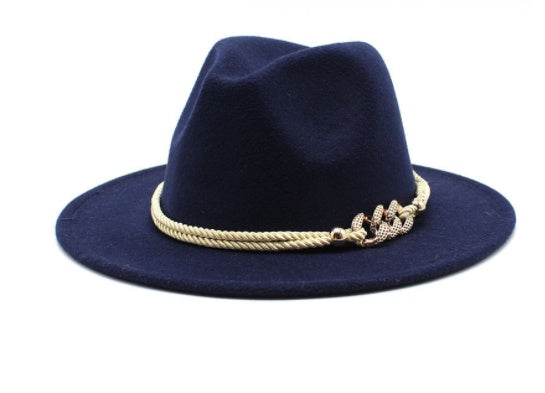 Women's Autumn And Winter British Style Jazz Hat