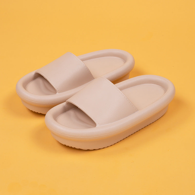 Men's And Women's Candy Color Heightening Platform Sandals And Slippers