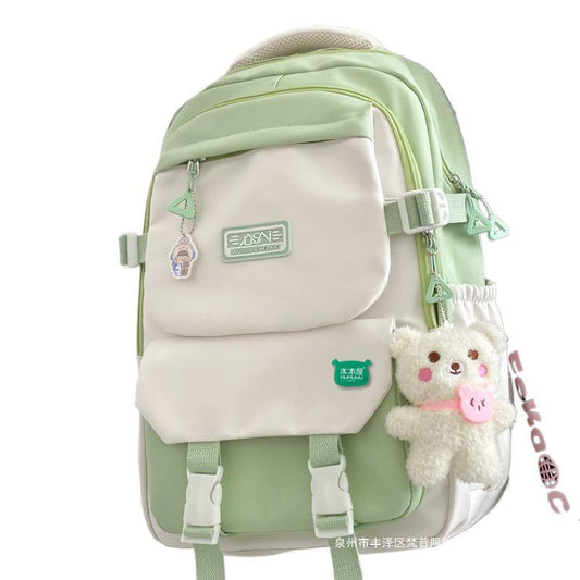 High School Student Versatile Mori Schoolbag Female
