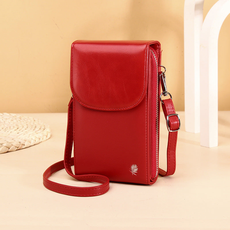 Small Square Bag Large Capacity Ladies One-shoulder Messenger  Tide Vertical