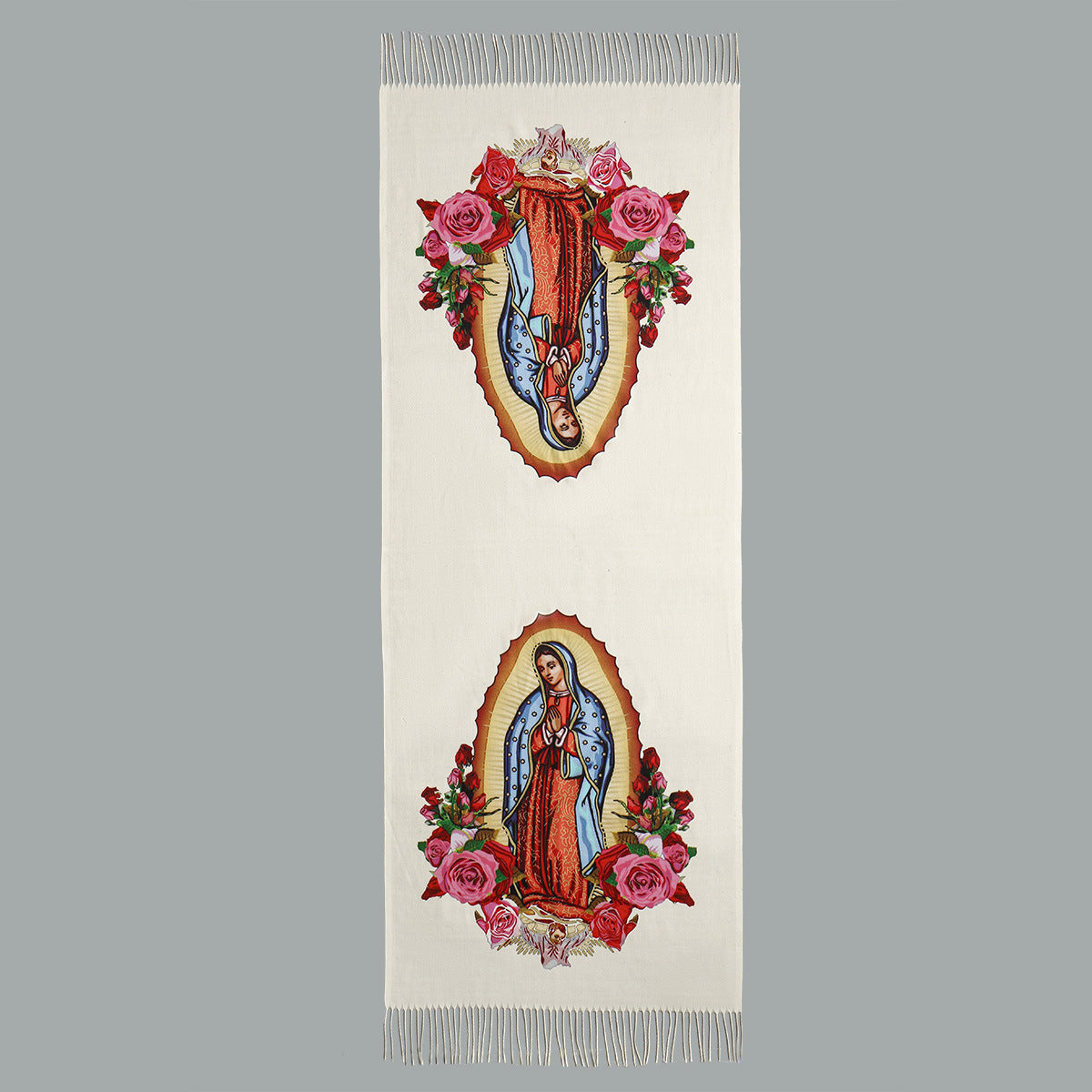 Virgin Printed Cashmere Women's Scarf All-match High Quality Warm Bib Shawl