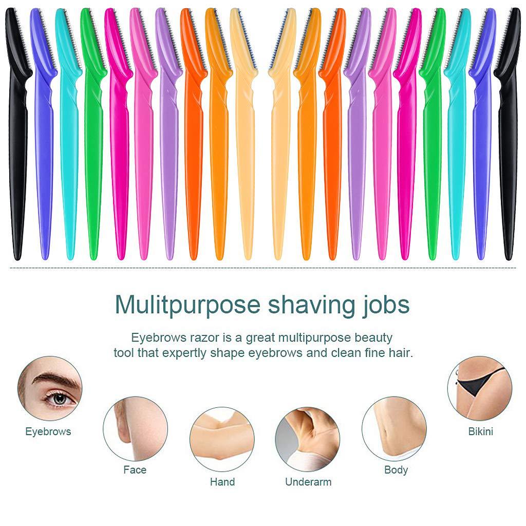 Stainless Steel Mesh Eyebrow Scraper With Handle