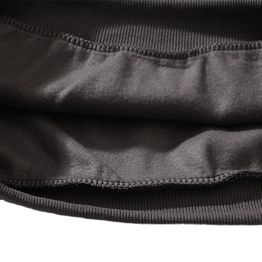 Maychao High Street Broken Planet Puff Print High Street Men's And Women's Loose Casual Hooded Sweater
