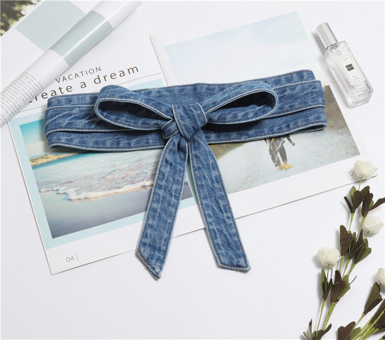 Dame Fashions Nye Vask Denim Butterfly