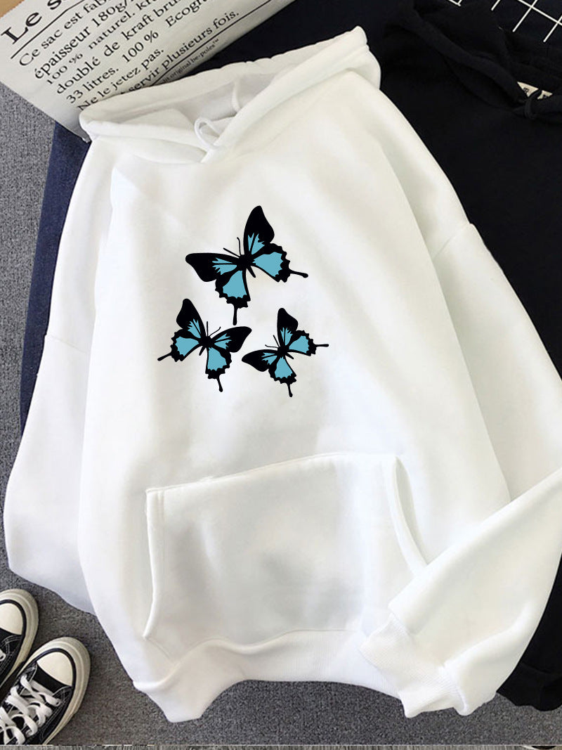 Sweet And Fresh Polyester Hooded Regular Sleeve Long Sleeve Street