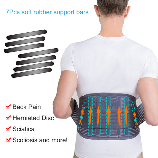 Hot-pressed Luomai Waist Belt Four Seasons Warm Health Care Waist Support