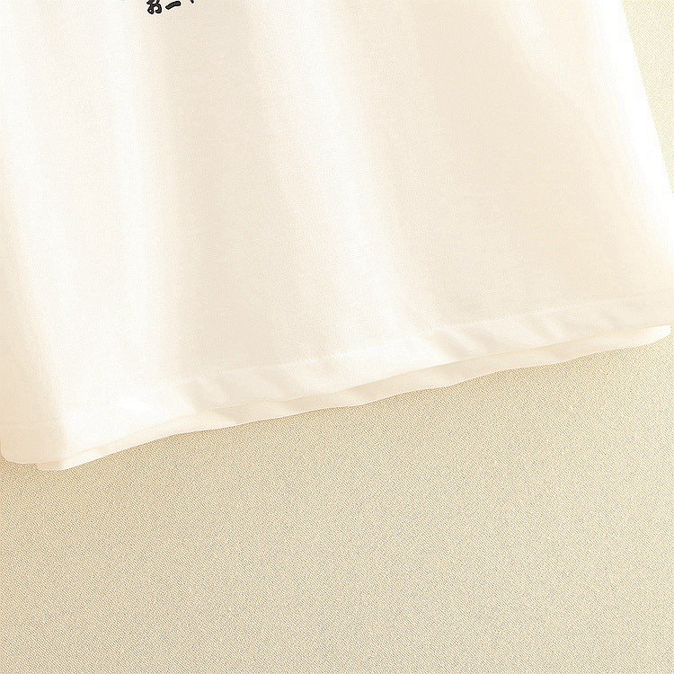 Cute Ladies Short Sleeve Hoodie Party Cat