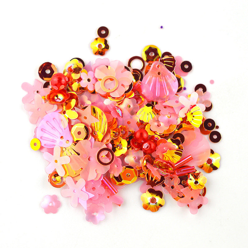 DIY Pearl Sequins Mixed Epoxy Filler
