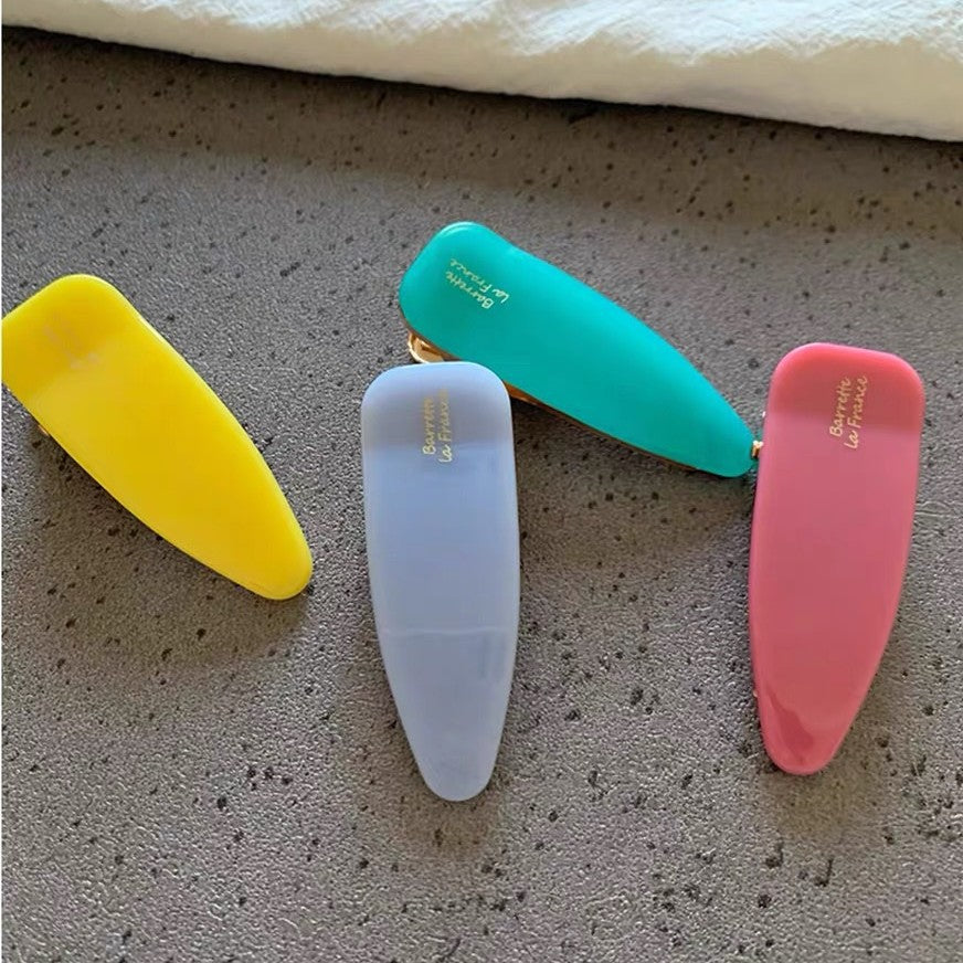 Women's Fashion Triangle Edge French Bang Clip