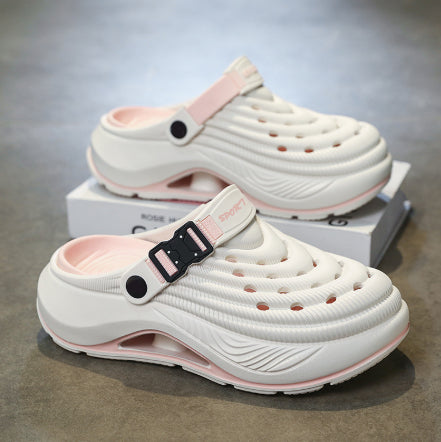 Beach Closed Toe Non-slip Thick Bottom Slip-on Slippers