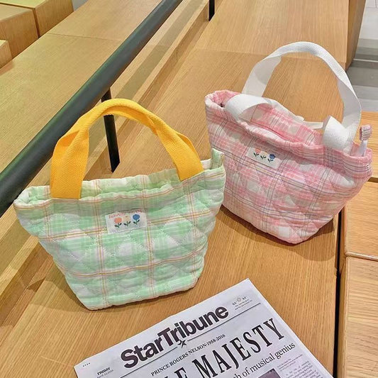 Insulation Lunch Box Bag Portable Tote Thick Aluminum Foil