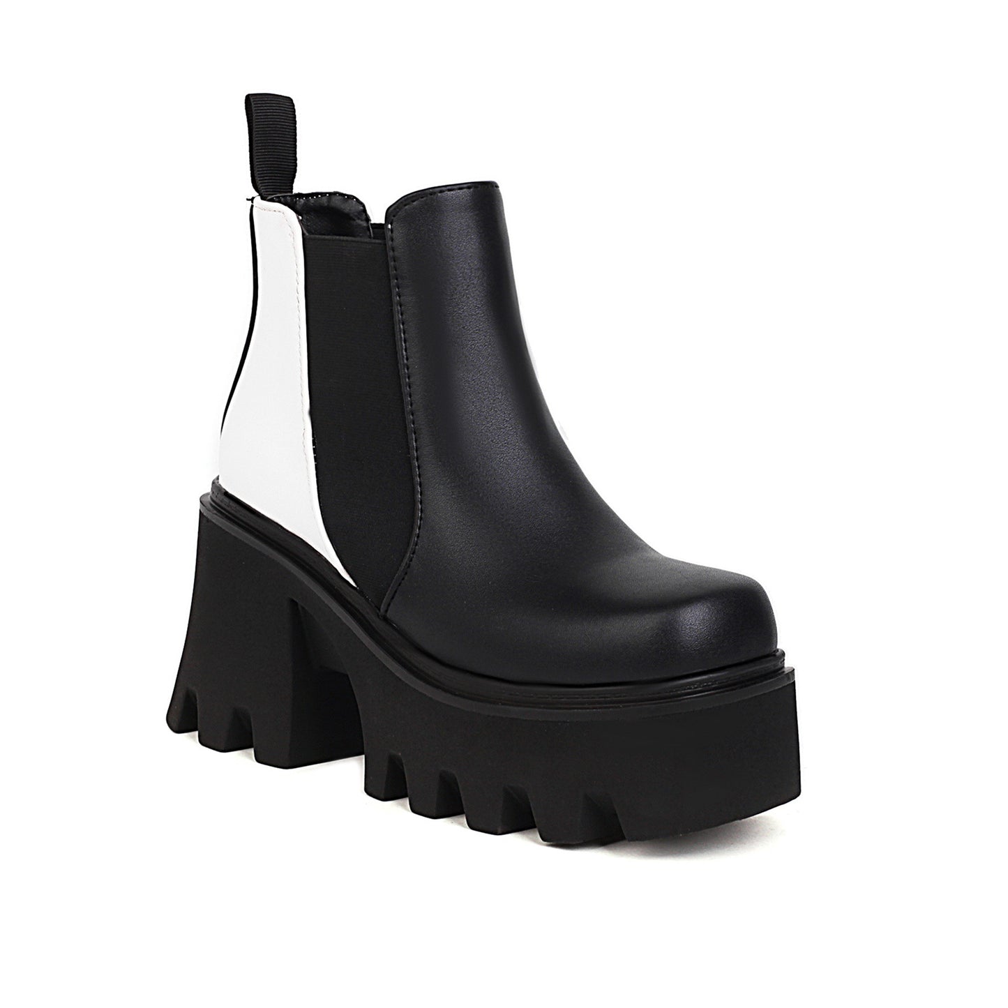 New Autumn And Winter Thick Soled Short Tube Women's Boots Punk Style