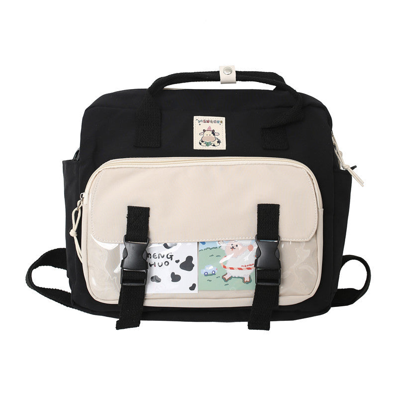 Junior High School Students' Multipurpose Single Shoulder Backpack