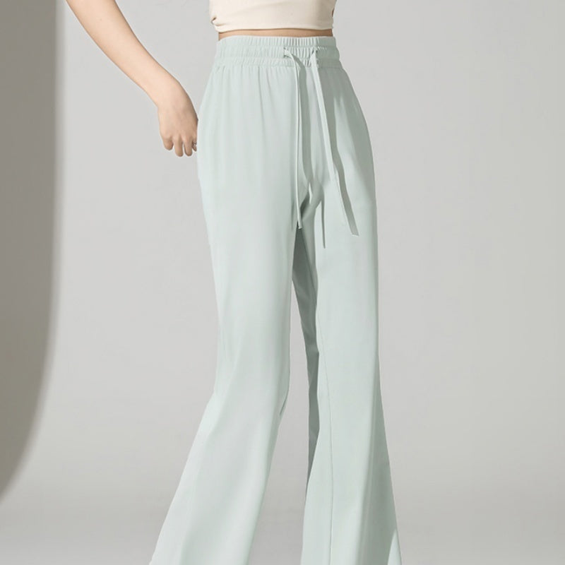 UPF150 Cool Bootcut Trousers Slim Elastic Casual Pants