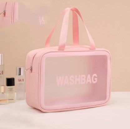 Cosmetic Bag Large-capacity Portable Toilet Bag Female Waterproof And Transparent