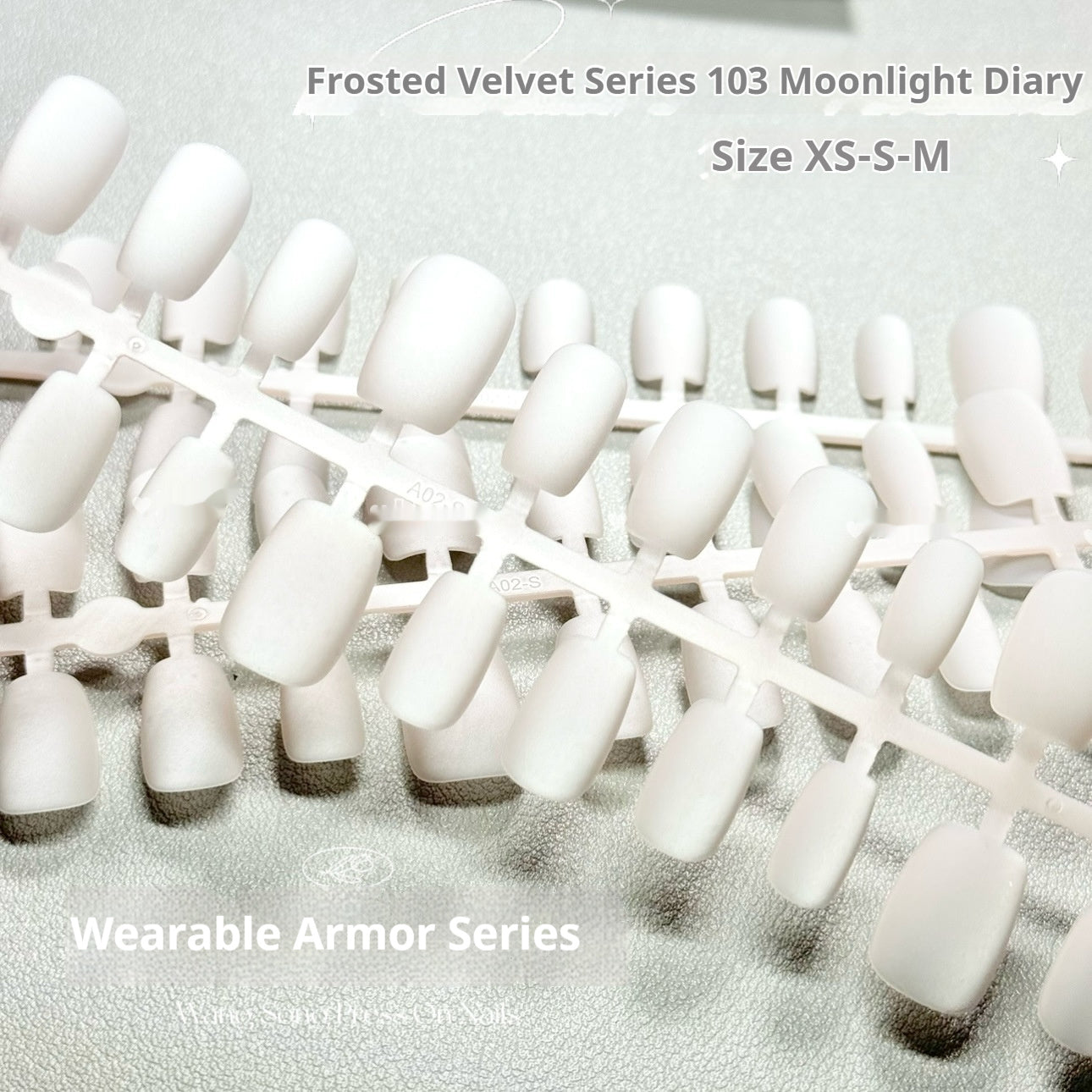 Frosted Velvet Series 03yue Light Diary Ins Internet-berømthed, der bærer rustning