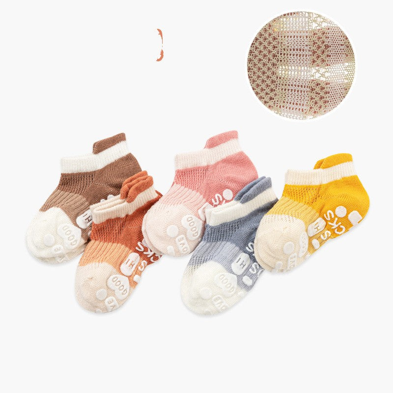 Thin Cotton Large Area Adhesive Ship Socks