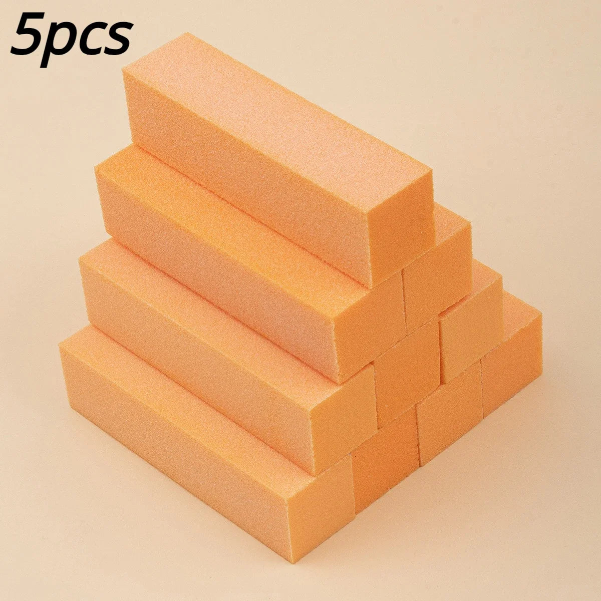 Nail White Tofu Block Color High Foaming Four Sides Grinding Block
