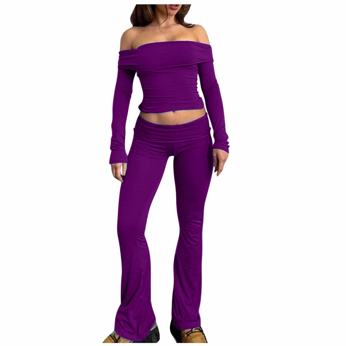 European And American Women's Two-piece Casual Suit