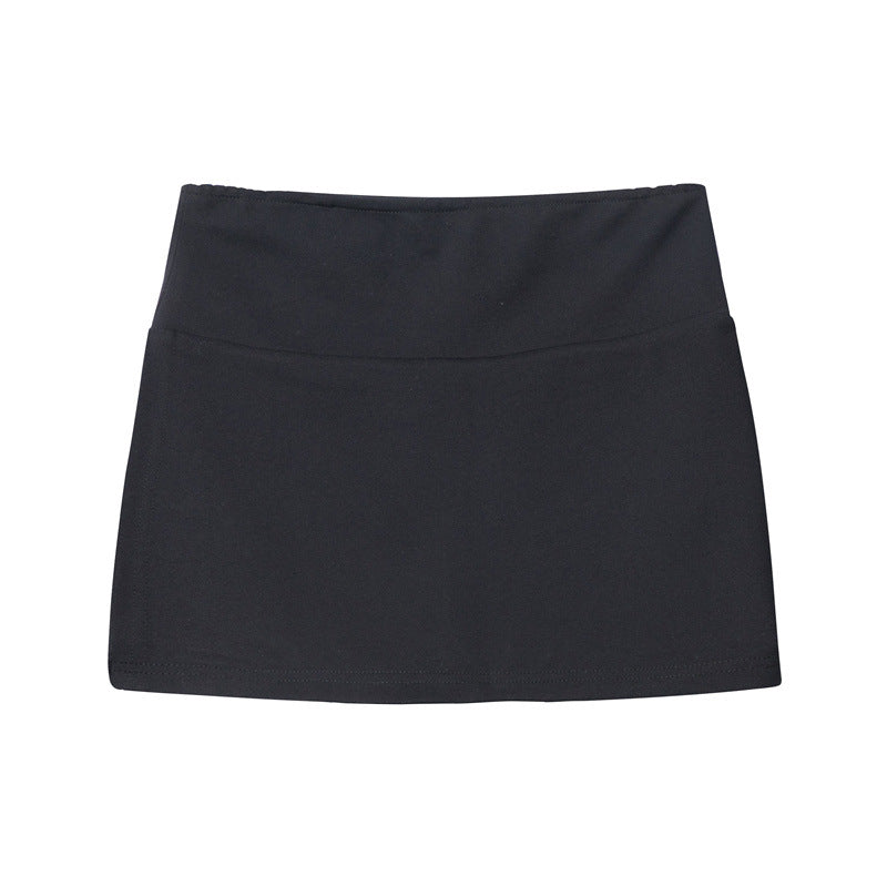 Split Culottes Hip Skirt For Women