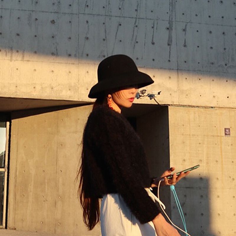 Women's Fashion Retro Solid Color Fisherman's Hat
