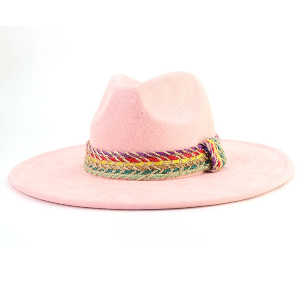 New Wide Brim Top Hat For Women