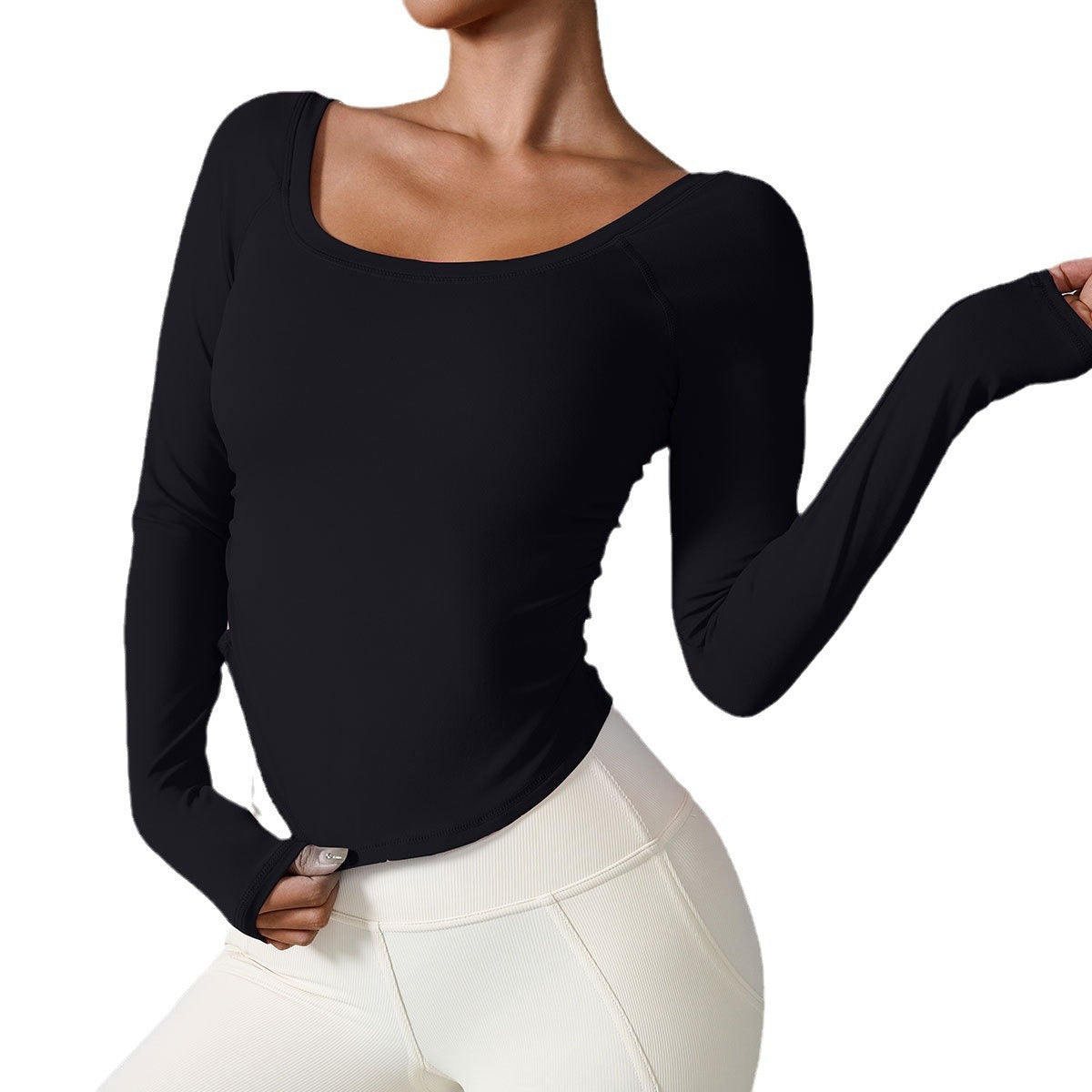 Sports Long Sleeve Skinny Yoga Clothes Women