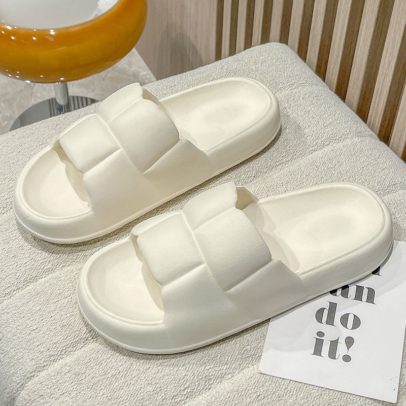 Non-slip Thick Bottom Home Couple Sandals And Slippers