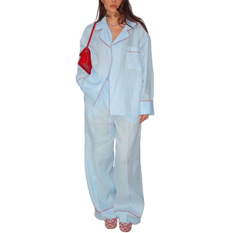 Simple Relaxed Fit And Comfortable Womens Suit