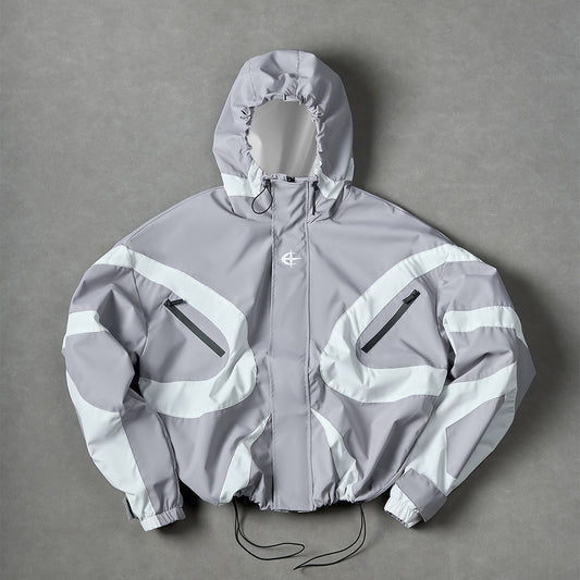 Mens Jacket With A Patchwork Design
