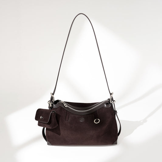 Vintage Crossbody Underarm Tote Bag