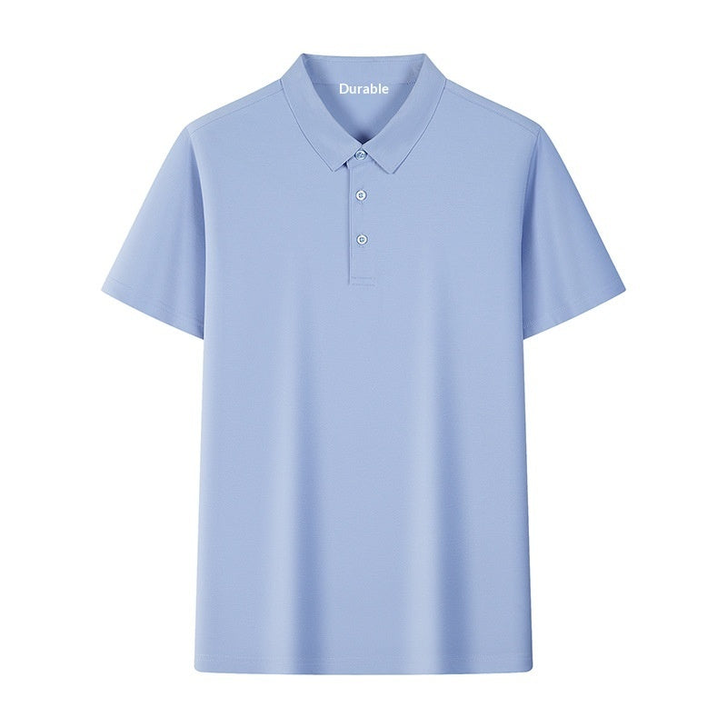 High-end Ice-silk Quick-drying NIO Workwear Short-sleeve Shirt