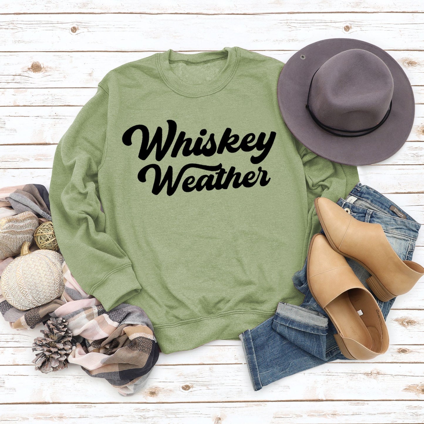 Lettered Casual Round Neck Long Sleeve Loose Sports Fashion Sweater