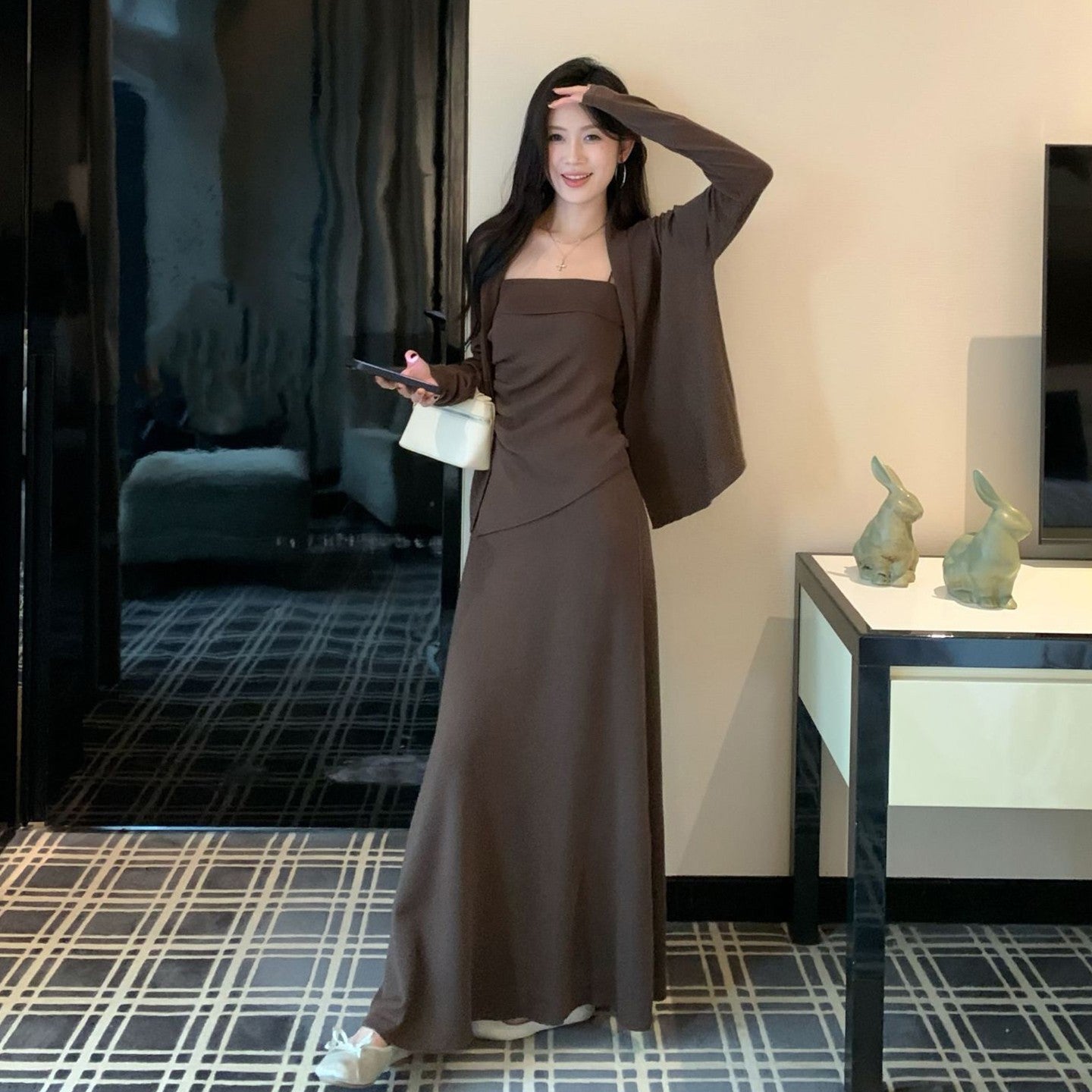 Ladies' Fashion Elegant Dress Small Suit