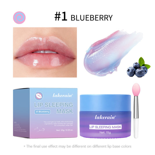 Two-tone Lip Mask Suitable For Both Day And Night Use Moisturizing And Hydrating Lip Balm